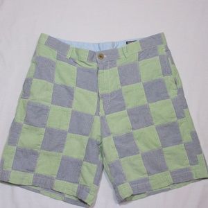 Vineyard Vines Cotton Patchwork Shorts Men's 35
